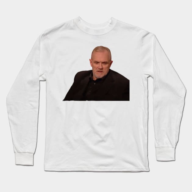 Devastated Greg Long Sleeve T-Shirt by mywanderings